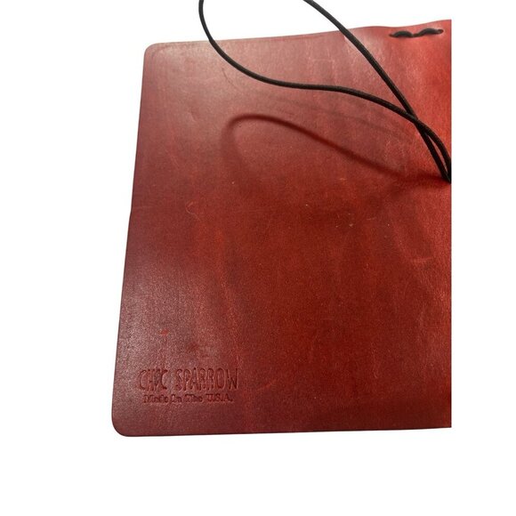 Chic Sparrow Genuine Leather Travelers Notebook 4”x 6” - Picture 3 of 4